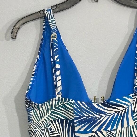 BLEU BY ROD BEATTIE | Navy Shady Days Women’s Tankini Swim Top Bikini Swimsuit - Picture 11 of 16